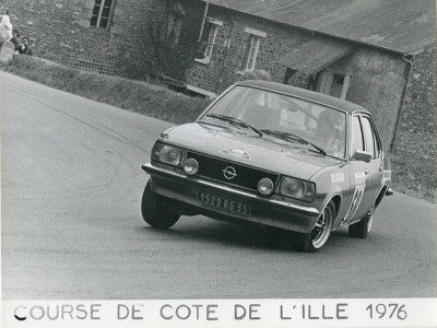 course de côte de saint-germain sur ille,1976,opel ascona sr,groupe 1,écurie bretagne